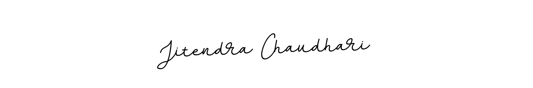 How to make Jitendra Chaudhari name signature. Use BallpointsItalic-DORy9 style for creating short signs online. This is the latest handwritten sign. Jitendra Chaudhari signature style 11 images and pictures png
