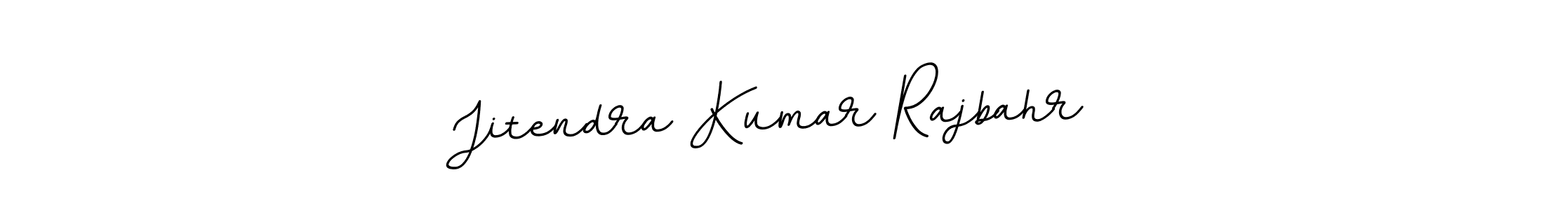 This is the best signature style for the Jitendra Kumar Rajbahr name. Also you like these signature font (BallpointsItalic-DORy9). Mix name signature. Jitendra Kumar Rajbahr signature style 11 images and pictures png
