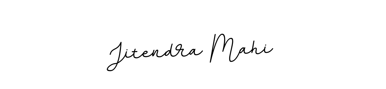 Make a beautiful signature design for name Jitendra Mahi. With this signature (BallpointsItalic-DORy9) style, you can create a handwritten signature for free. Jitendra Mahi signature style 11 images and pictures png