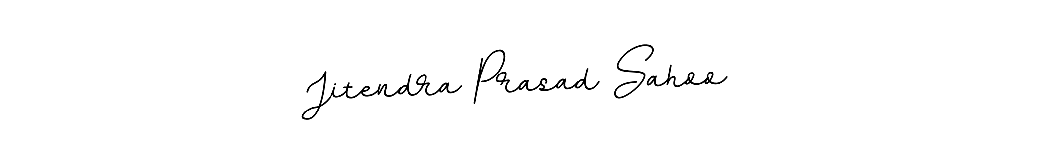 Use a signature maker to create a handwritten signature online. With this signature software, you can design (BallpointsItalic-DORy9) your own signature for name Jitendra Prasad Sahoo. Jitendra Prasad Sahoo signature style 11 images and pictures png