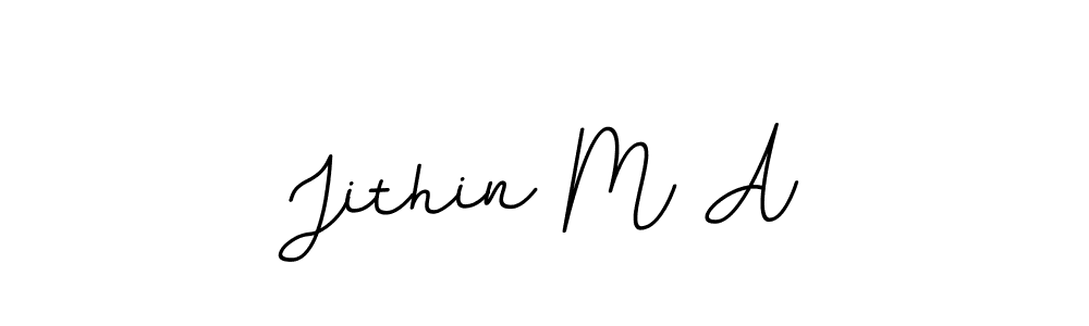 You can use this online signature creator to create a handwritten signature for the name Jithin M A. This is the best online autograph maker. Jithin M A signature style 11 images and pictures png