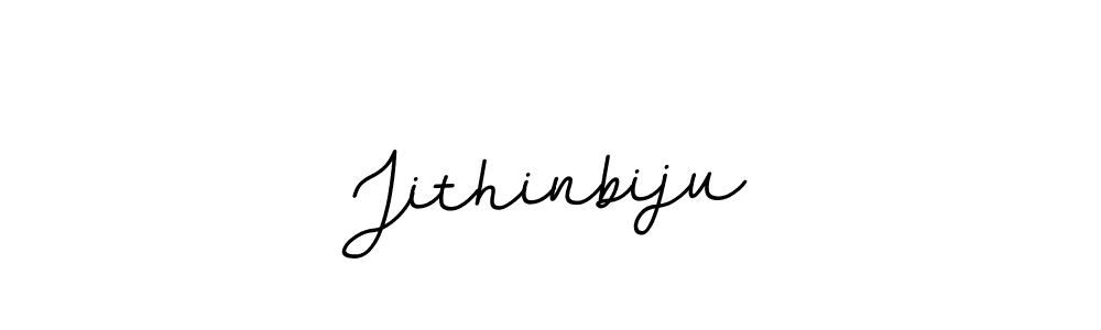 Create a beautiful signature design for name Jithinbiju. With this signature (BallpointsItalic-DORy9) fonts, you can make a handwritten signature for free. Jithinbiju signature style 11 images and pictures png