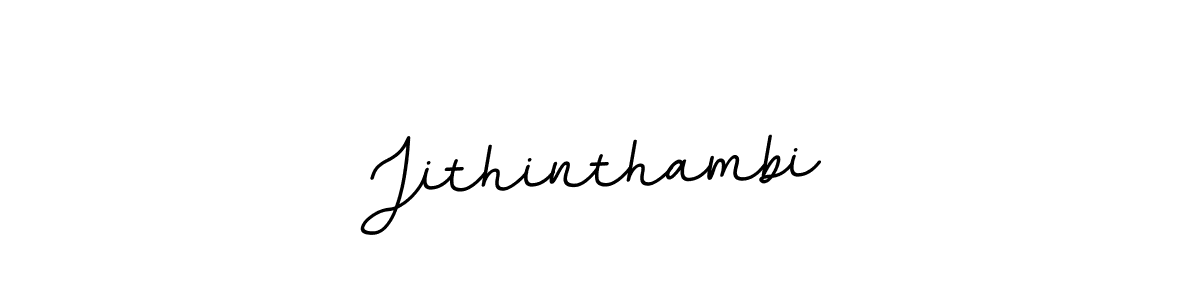 Use a signature maker to create a handwritten signature online. With this signature software, you can design (BallpointsItalic-DORy9) your own signature for name Jithinthambi. Jithinthambi signature style 11 images and pictures png