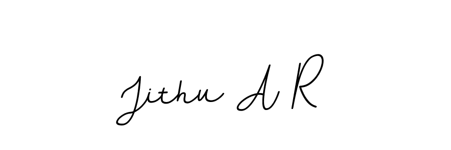 Also You can easily find your signature by using the search form. We will create Jithu A R name handwritten signature images for you free of cost using BallpointsItalic-DORy9 sign style. Jithu A R signature style 11 images and pictures png