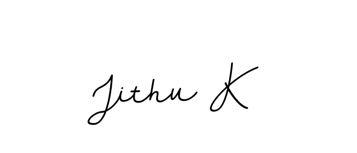 if you are searching for the best signature style for your name Jithu K. so please give up your signature search. here we have designed multiple signature styles  using BallpointsItalic-DORy9. Jithu K signature style 11 images and pictures png