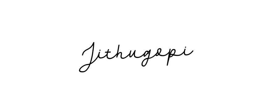 The best way (BallpointsItalic-DORy9) to make a short signature is to pick only two or three words in your name. The name Jithugopi include a total of six letters. For converting this name. Jithugopi signature style 11 images and pictures png