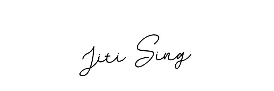 How to make Jiti Sing signature? BallpointsItalic-DORy9 is a professional autograph style. Create handwritten signature for Jiti Sing name. Jiti Sing signature style 11 images and pictures png