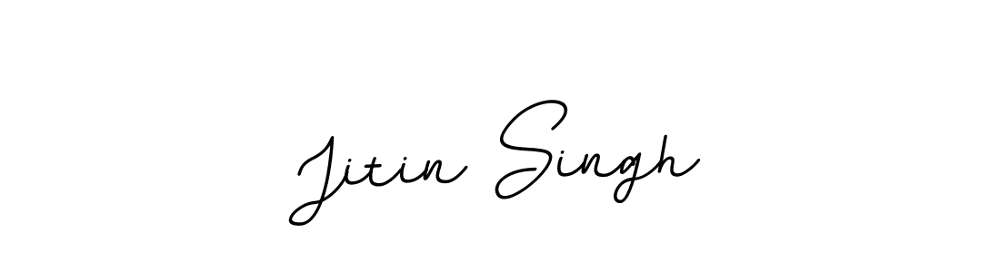 Create a beautiful signature design for name Jitin Singh. With this signature (BallpointsItalic-DORy9) fonts, you can make a handwritten signature for free. Jitin Singh signature style 11 images and pictures png