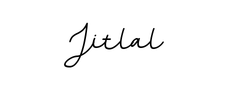 Create an unforgettable impression when signing with Jitlal name styled in BallpointsItalic-DORy9 typography. 100% free online generator. Jitlal signature style 11 images and pictures png