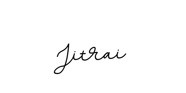 Jitrai stylish signature style. Best Handwritten Sign (BallpointsItalic-DORy9) for my name. Handwritten Signature Collection Ideas for my name Jitrai. Jitrai signature style 11 images and pictures png