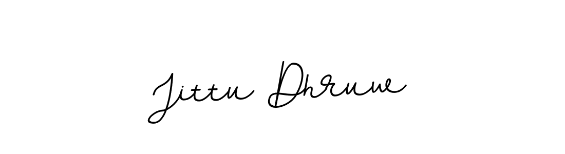 Also we have Jittu Dhruw name is the best signature style. Create professional handwritten signature collection using BallpointsItalic-DORy9 autograph style. Jittu Dhruw signature style 11 images and pictures png