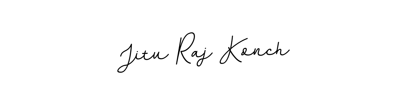 How to Draw Jitu Raj Konch signature style? BallpointsItalic-DORy9 is a latest design signature styles for name Jitu Raj Konch. Jitu Raj Konch signature style 11 images and pictures png