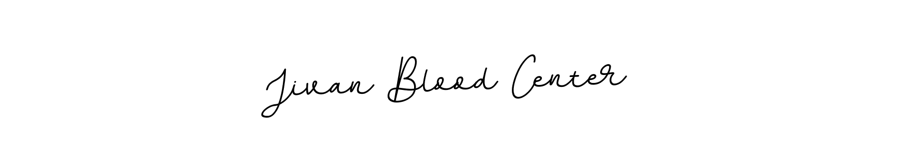 BallpointsItalic-DORy9 is a professional signature style that is perfect for those who want to add a touch of class to their signature. It is also a great choice for those who want to make their signature more unique. Get Jivan Blood Center name to fancy signature for free. Jivan Blood Center signature style 11 images and pictures png