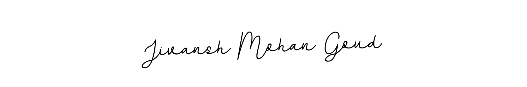 Also we have Jivansh Mohan Goud name is the best signature style. Create professional handwritten signature collection using BallpointsItalic-DORy9 autograph style. Jivansh Mohan Goud signature style 11 images and pictures png