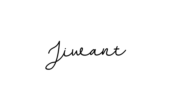 Design your own signature with our free online signature maker. With this signature software, you can create a handwritten (BallpointsItalic-DORy9) signature for name Jiwant. Jiwant signature style 11 images and pictures png