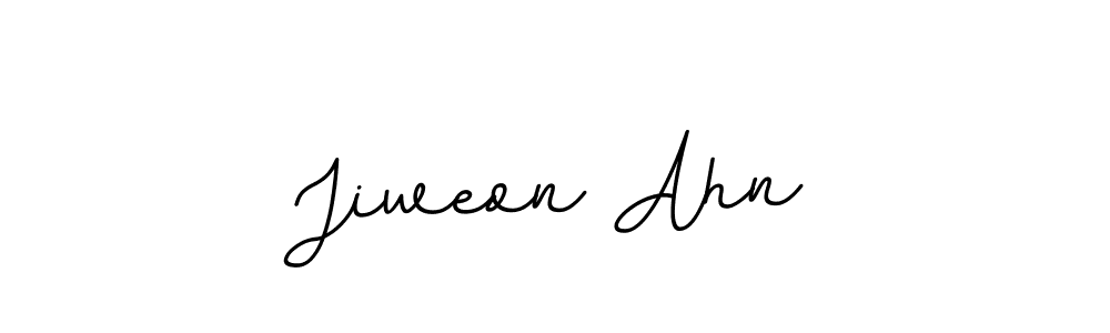 How to make Jiweon Ahn signature? BallpointsItalic-DORy9 is a professional autograph style. Create handwritten signature for Jiweon Ahn name. Jiweon Ahn signature style 11 images and pictures png