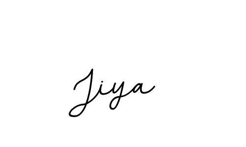 Make a beautiful signature design for name Jiya . With this signature (BallpointsItalic-DORy9) style, you can create a handwritten signature for free. Jiya  signature style 11 images and pictures png