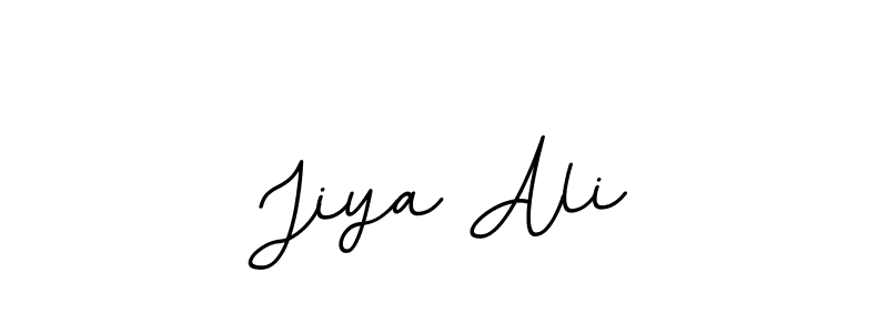 Create a beautiful signature design for name Jiya Ali. With this signature (BallpointsItalic-DORy9) fonts, you can make a handwritten signature for free. Jiya Ali signature style 11 images and pictures png