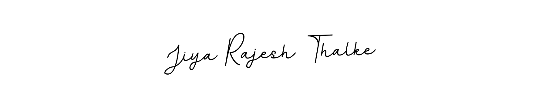 Make a beautiful signature design for name Jiya Rajesh Thalke. Use this online signature maker to create a handwritten signature for free. Jiya Rajesh Thalke signature style 11 images and pictures png