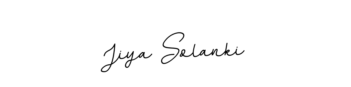 You should practise on your own different ways (BallpointsItalic-DORy9) to write your name (Jiya Solanki) in signature. don't let someone else do it for you. Jiya Solanki signature style 11 images and pictures png