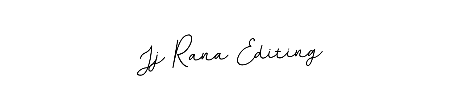 BallpointsItalic-DORy9 is a professional signature style that is perfect for those who want to add a touch of class to their signature. It is also a great choice for those who want to make their signature more unique. Get Jj Rana Editing name to fancy signature for free. Jj Rana Editing signature style 11 images and pictures png