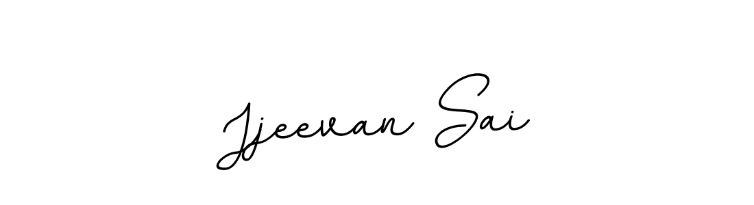 How to make Jjeevan Sai name signature. Use BallpointsItalic-DORy9 style for creating short signs online. This is the latest handwritten sign. Jjeevan Sai signature style 11 images and pictures png
