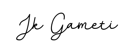 Create a personalized artistic stamp with Jk Gameti in BallpointsItalic-DORy9 font. Perfect for visual artists, designers, and influencers. Jk Gameti signature style 11 images and pictures png