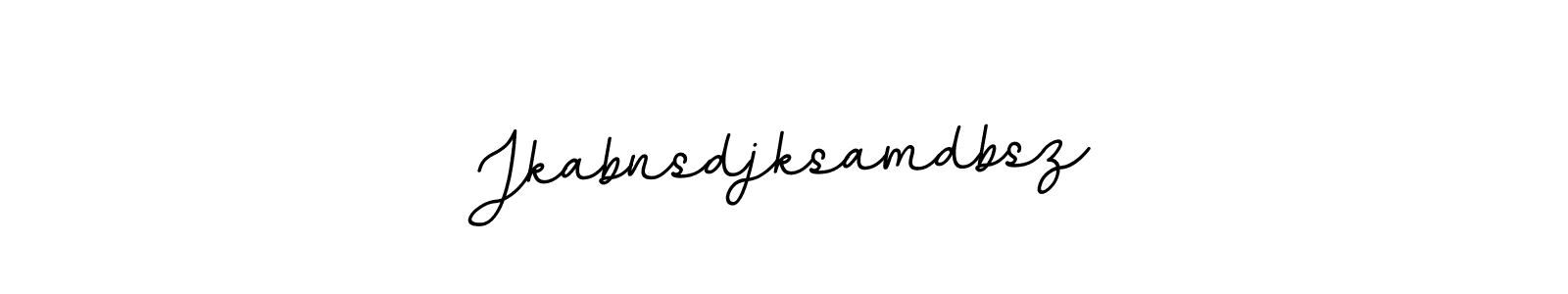 if you are searching for the best signature style for your name Jkabnsdjksamdbsz. so please give up your signature search. here we have designed multiple signature styles  using BallpointsItalic-DORy9. Jkabnsdjksamdbsz signature style 11 images and pictures png