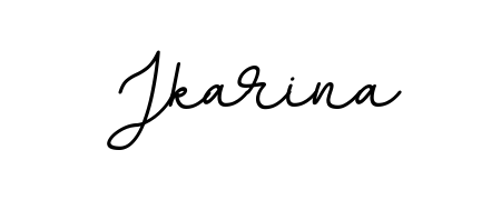 Explore multiple handwriting variations for Jkarina including this stunning BallpointsItalic-DORy9 design. Free to use across all platforms. Jkarina signature style 11 images and pictures png