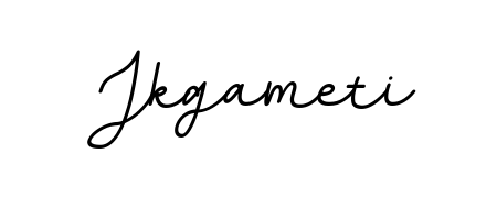 Get an exclusive digital autograph for Jkgameti. The BallpointsItalic-DORy9 typeface captures the charm of real penmanship on paper. Jkgameti signature style 11 images and pictures png