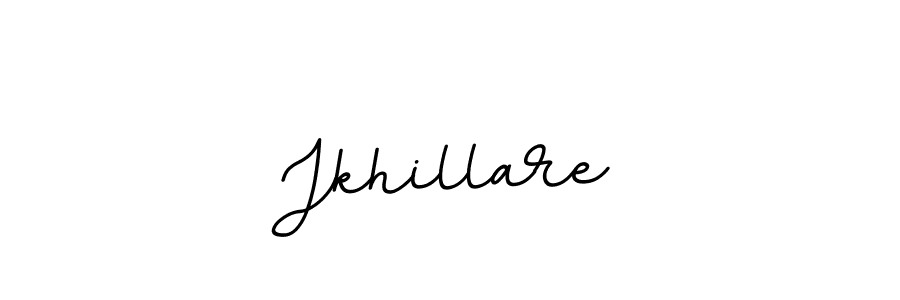 You should practise on your own different ways (BallpointsItalic-DORy9) to write your name (Jkhillare) in signature. don't let someone else do it for you. Jkhillare signature style 11 images and pictures png