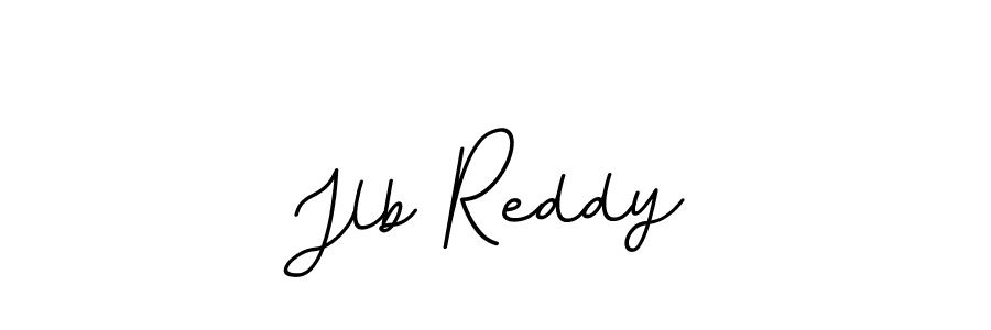 Make a beautiful signature design for name Jlb Reddy. With this signature (BallpointsItalic-DORy9) style, you can create a handwritten signature for free. Jlb Reddy signature style 11 images and pictures png