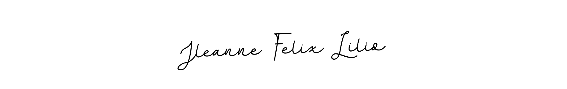 Also You can easily find your signature by using the search form. We will create Jleanne Felix Lilio name handwritten signature images for you free of cost using BallpointsItalic-DORy9 sign style. Jleanne Felix Lilio signature style 11 images and pictures png