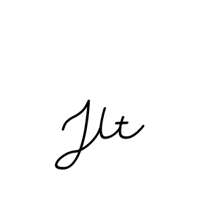 You should practise on your own different ways (BallpointsItalic-DORy9) to write your name (Jlt) in signature. don't let someone else do it for you. Jlt signature style 11 images and pictures png