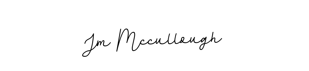 Jm Mccullough stylish signature style. Best Handwritten Sign (BallpointsItalic-DORy9) for my name. Handwritten Signature Collection Ideas for my name Jm Mccullough. Jm Mccullough signature style 11 images and pictures png