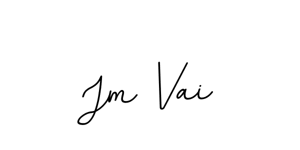 This is the best signature style for the Jm Vai name. Also you like these signature font (BallpointsItalic-DORy9). Mix name signature. Jm Vai signature style 11 images and pictures png