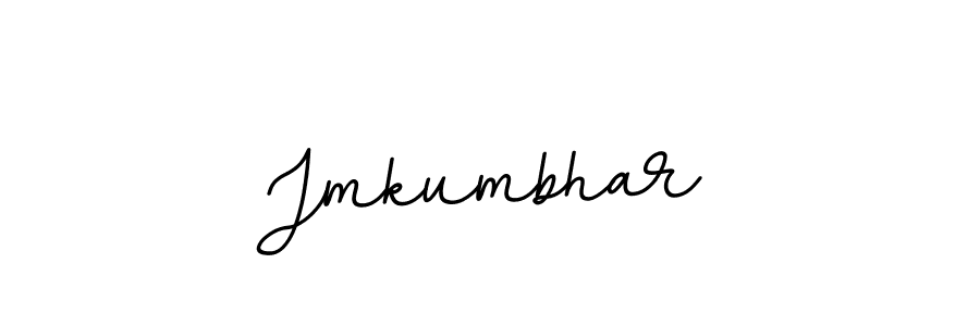 Design your own signature with our free online signature maker. With this signature software, you can create a handwritten (BallpointsItalic-DORy9) signature for name Jmkumbhar. Jmkumbhar signature style 11 images and pictures png