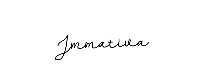 Use a signature maker to create a handwritten signature online. With this signature software, you can design (BallpointsItalic-DORy9) your own signature for name Jmmativa. Jmmativa signature style 11 images and pictures png