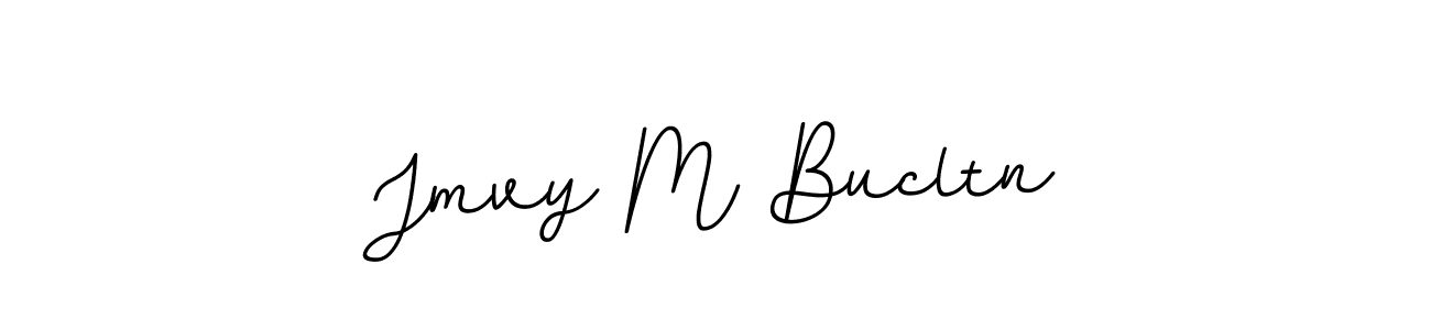 Design your own signature with our free online signature maker. With this signature software, you can create a handwritten (BallpointsItalic-DORy9) signature for name Jmvy M Bucltn. Jmvy M Bucltn signature style 11 images and pictures png