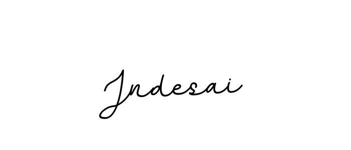 Use a signature maker to create a handwritten signature online. With this signature software, you can design (BallpointsItalic-DORy9) your own signature for name Jndesai. Jndesai signature style 11 images and pictures png