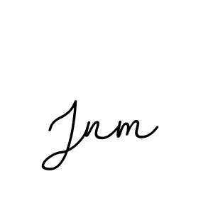 The best way (BallpointsItalic-DORy9) to make a short signature is to pick only two or three words in your name. The name Jnm include a total of six letters. For converting this name. Jnm signature style 11 images and pictures png