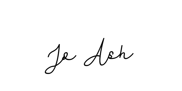if you are searching for the best signature style for your name Jo Ash. so please give up your signature search. here we have designed multiple signature styles  using BallpointsItalic-DORy9. Jo Ash signature style 11 images and pictures png