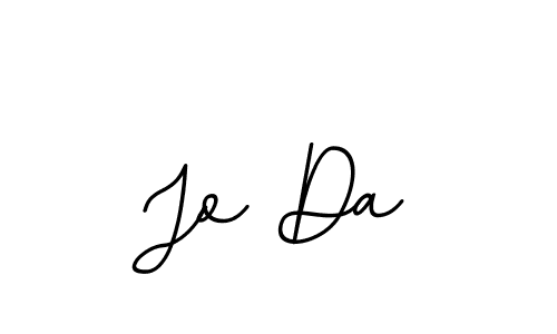 Also You can easily find your signature by using the search form. We will create Jo Da name handwritten signature images for you free of cost using BallpointsItalic-DORy9 sign style. Jo Da signature style 11 images and pictures png