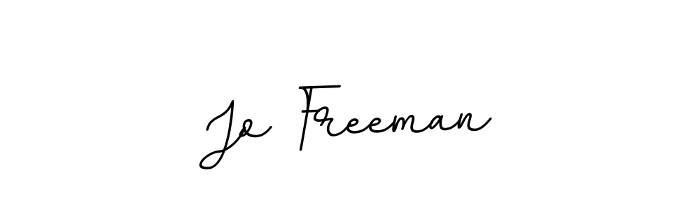 Also we have Jo Freeman name is the best signature style. Create professional handwritten signature collection using BallpointsItalic-DORy9 autograph style. Jo Freeman signature style 11 images and pictures png