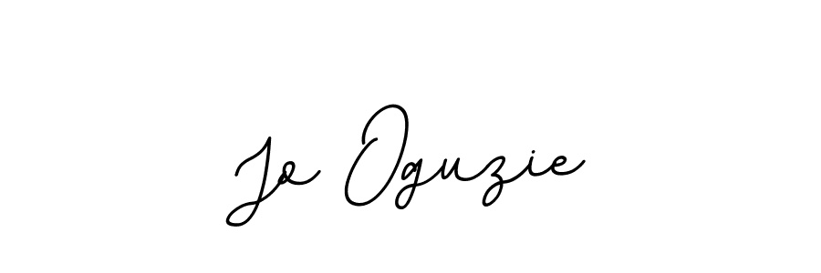 Use a signature maker to create a handwritten signature online. With this signature software, you can design (BallpointsItalic-DORy9) your own signature for name Jo Oguzie. Jo Oguzie signature style 11 images and pictures png