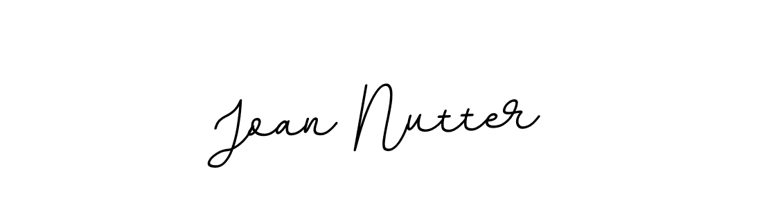 Joan Nutter stylish signature style. Best Handwritten Sign (BallpointsItalic-DORy9) for my name. Handwritten Signature Collection Ideas for my name Joan Nutter. Joan Nutter signature style 11 images and pictures png