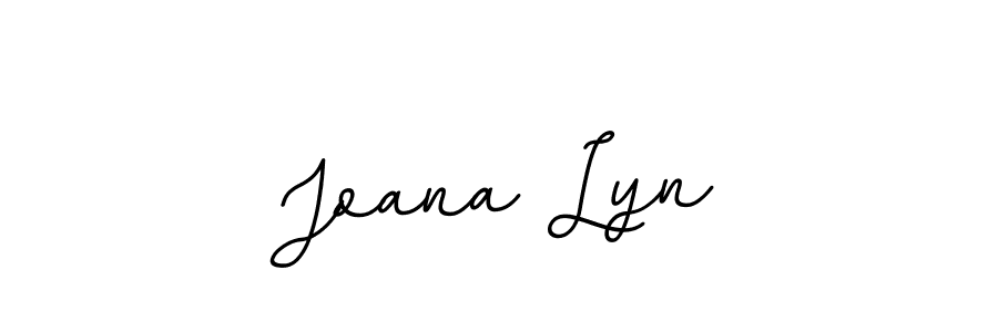 This is the best signature style for the Joana Lyn name. Also you like these signature font (BallpointsItalic-DORy9). Mix name signature. Joana Lyn signature style 11 images and pictures png