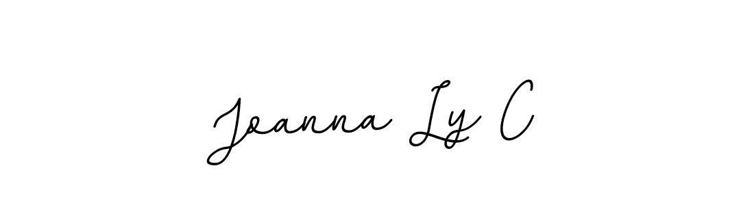 How to Draw Joanna Ly C signature style? BallpointsItalic-DORy9 is a latest design signature styles for name Joanna Ly C. Joanna Ly C signature style 11 images and pictures png