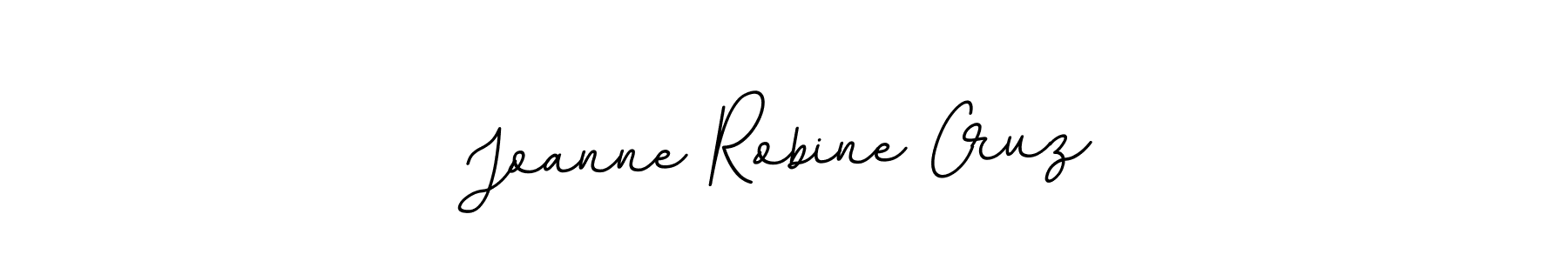 How to make Joanne Robine Cruz name signature. Use BallpointsItalic-DORy9 style for creating short signs online. This is the latest handwritten sign. Joanne Robine Cruz signature style 11 images and pictures png