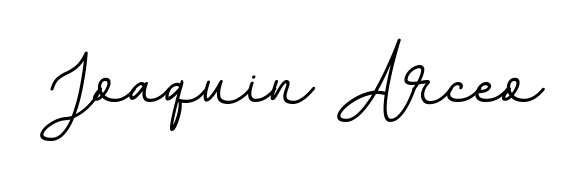 The BallpointsItalic-DORy9 font transforms the name Joaquin Arceo into an executive sign with sharp precision and distinguished character. Joaquin Arceo signature style 11 images and pictures png